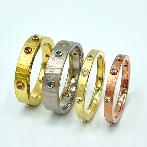 Cycles Ring Series - Diamonds