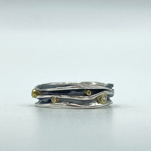Fold-Formed Band with Diamonds
